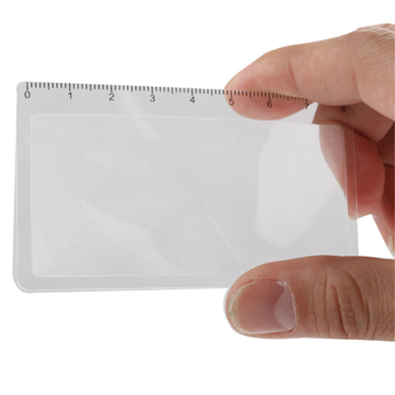 Lupa (3x) tamaño tarjeta bancaria - Imagen 2